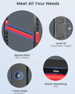 AKYEN Power Cage with Cable Crossover System Black