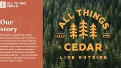 All Things Cedar 6-ft Cedar Garden Pagoda Arbor with Side Planters Red