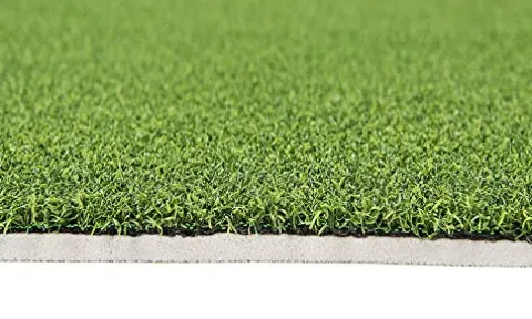 All Turf Mats Pro-Ball Synthetic Turf Baseball/Softball Hitting Mat – 6ft x 12ft