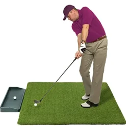 All Turf Mats Ultimate Super Tee Golf Mat Green