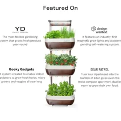 Altifarm Herbstation Indoor Garden Green Brown