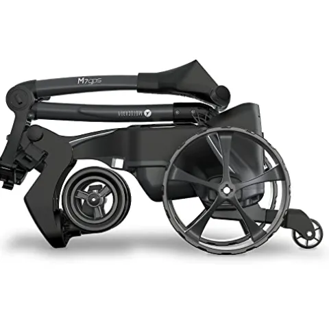 AMBA7 M7 GPS Remote Electric Cart Bundle Black