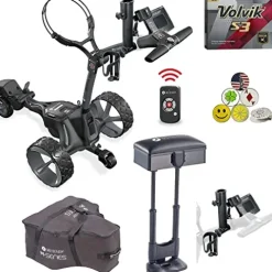 AMBA7 Motocaddy M7 Remote Electric Cart Bundle Black
