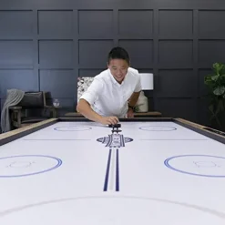 American Legend Kirkwood 84” Air Powered Hockey Table Brown