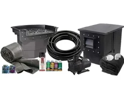 American Pond X-Large 16′ x 16′ Professional Series Pond Kit Energy Saving