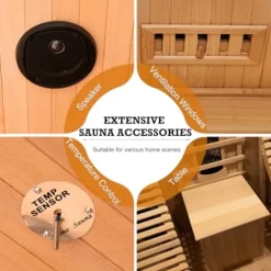 amocane 2 Person Cedar Sauna