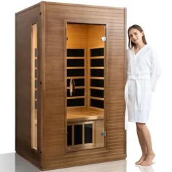 amocane 2 Person Infrared Sauna Room Hemlock