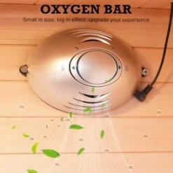 amocane 2 Person Infrared Sauna Room Hemlock