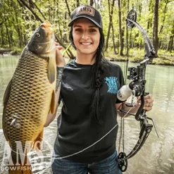 AMS Bowfishing Hooligan V2 Bowfishing Bow Kit Grey