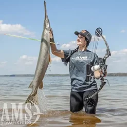 AMS Bowfishing Hooligan V2 Bowfishing Bow Kit Grey