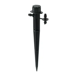 Antelco Adjustable 360 Degree Dripper on 5″ Stake for Drip Irrigation Systems – 1000 Pack