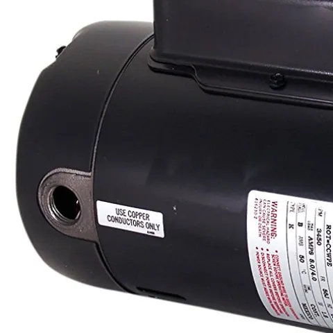 AO Smith 2.5 HP 3450RPM 56J Frame Swimming Pool Pump Motor Black