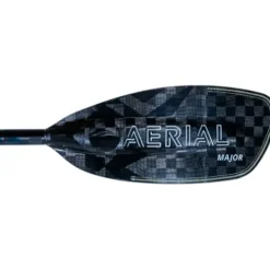 AQUA BOUND Aerial Major Carbon Versa-Lok Bent Shaft 4-Piece Kayak Paddle Black