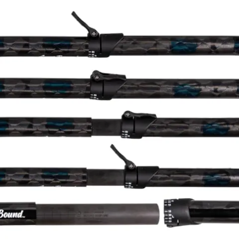 AQUA BOUND Aerial Major Carbon Versa-Lok Straight Shaft 2-Piece Kayak Paddle Black