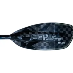 AQUA BOUND Aerial Major Carbon Versa-Lok Straight Shaft 2-Piece Kayak Paddle Black