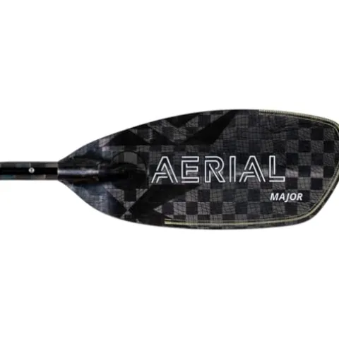 AQUA BOUND Aerial Major Carbon Versa-Lok Kayak Paddle 4-Piece Black