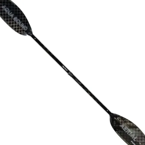 AQUA BOUND Aerial Major Carbon Versa-Lok Kayak Paddle 4-Piece 200-205 cm Black