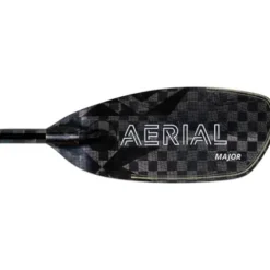 AQUA BOUND Aerial Major Carbon Kayak Paddle 1-Piece 197 cm Black