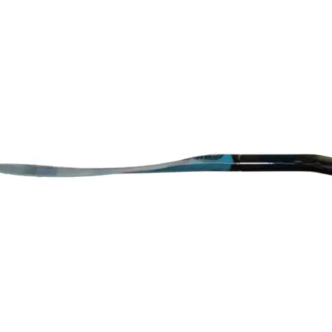 AQUA BOUND Aerial Major Fiberglass Versa-Lok Bent Shaft 2-Piece Kayak Paddle Blue