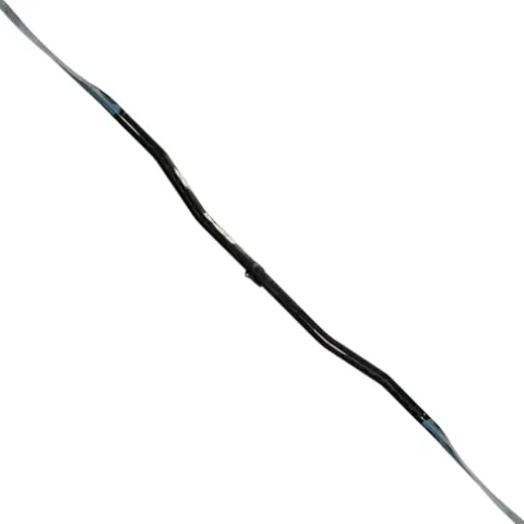 AQUA BOUND Aerial Major Fiberglass Versa-Lok Bent Shaft 2-Piece Kayak Paddle Blue