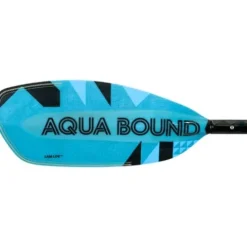 AQUA BOUND Aerial Major Fiberglass Versa-Lok Bent Shaft 4-Piece Kayak Paddle Blue
