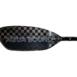 AQUA BOUND Aerial Minor Carbon Versa-Lok Bent Shaft 4-Piece Kayak Paddle Black