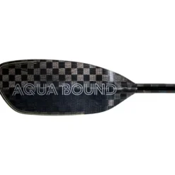 AQUA BOUND Aerial Minor Carbon Versa-Lok Straight Shaft 2-Piece Kayak Paddle Black