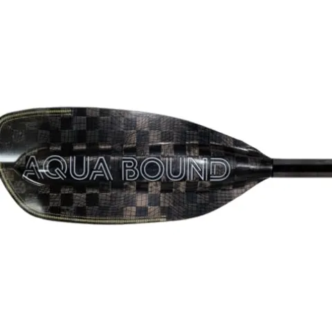 AQUA BOUND Aerial Minor Carbon Versa-Lok Straight Shaft 2-Piece Kayak Paddle Black