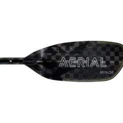 AQUA BOUND Aerial Minor Carbon Versa-Lok Straight Shaft 4-Piece Kayak Paddle Black