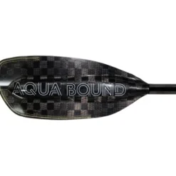 AQUA BOUND Aerial Minor Carbon Versa-Lok Straight Shaft 4-Piece Kayak Paddle Black