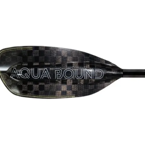 AQUA BOUND Aerial Minor Carbon Versa-Lok Straight Shaft 4-Piece Kayak Paddle Black