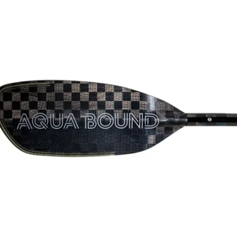 AQUA BOUND Aerial Minor Carbon Versa-Lok Kayak Paddle 4-Piece Black 200-205 cm