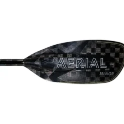 AQUA BOUND Aerial Minor Carbon Versa-Lok Kayak Paddle 4-Piece Black 200-205 cm
