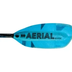 AQUA BOUND Aerial Minor Fiberglass 4-Piece Kayak Paddle Blue 200-205 cm