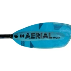 AQUA BOUND Fiberglass Versa-Lok Bent Shaft Kayak Paddle 2-Piece Blue 191-196 cm