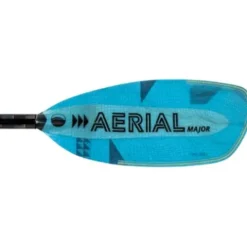AQUA BOUND Fiberglass Versa-Lok Bent Shaft Kayak Paddle Blue 200-205 cm