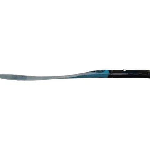 AQUA BOUND Fiberglass Versa-Lok Bent Shaft 4-Piece Kayak Paddle Blue