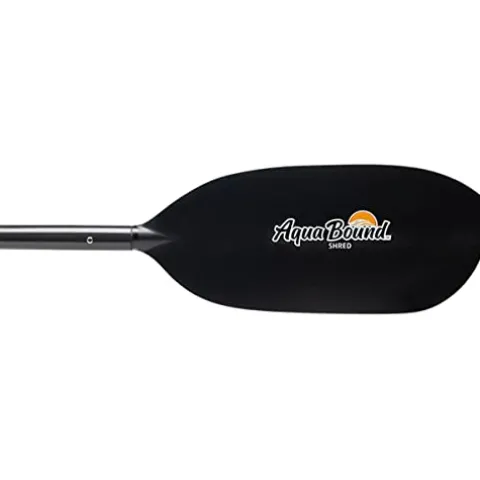 AQUA BOUND Shred Apart Carbon 4-Piece Packraft Paddle Black