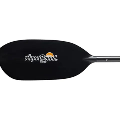 AQUA BOUND Shred Apart Carbon 4-Piece Packraft Paddle Black