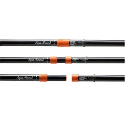 AQUA BOUND Tango Fiberglass Straight Shaft 4-Piece Kayak Paddle Fuego