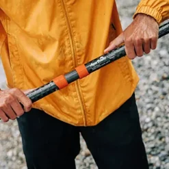 AQUA BOUND Tango Fiberglass Bent Shaft 2-Piece Kayak Paddle GreenTide