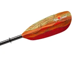 AQUA BOUND Tango Fiberglass Bent Shaft 2-Piece Kayak Paddle Northern Lights