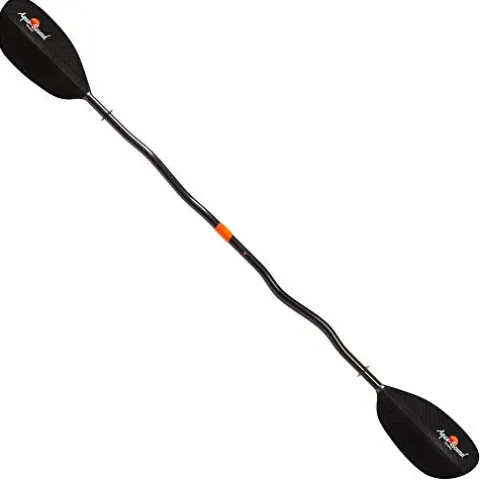 AQUA BOUND Whiskey Carbon Bent Shaft 2-Piece Kayak Paddle