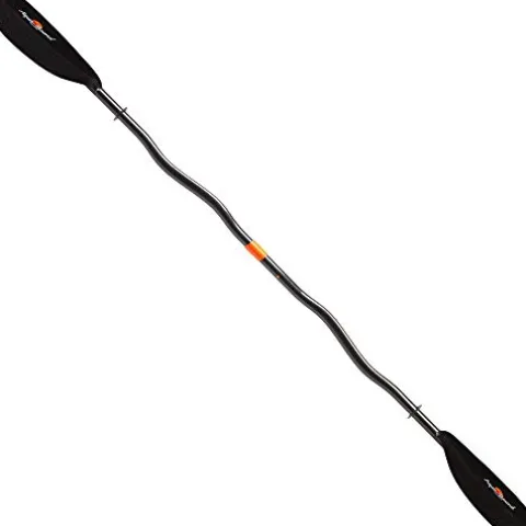 AQUA BOUND Whiskey Carbon Bent Shaft Kayak Paddle