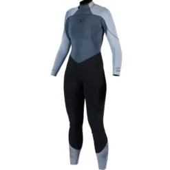 Aqua Lung Aquaflex 3mm Wetsuit Women Medium Gray Orange