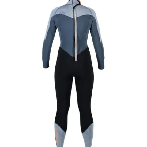 Aqua Lung Aquaflex 5mm Wetsuit Women Medium Gray Orange