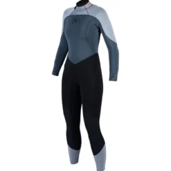 Aqua Lung Aquaflex 5mm Wetsuit Women Medium Gray Orange