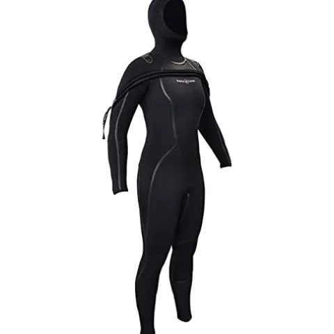 Aqua Lung Solaflex 8/7mm Women’s Wetsuit Large Black