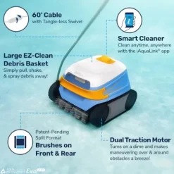 Aqua Products Evo614iQ Robotic Pool Cleaner Multicolor