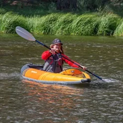 AQUAGLIDE Inflatable Kayak 1 Person Deschutes 130